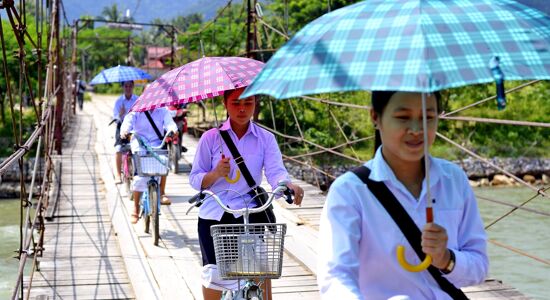 Muang Xay local students